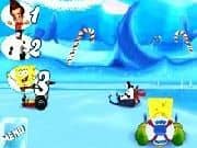 Juego Nicktoons 3D Carrera en la Nieve Juego Nicktoons 3D Carrera en la Nieve