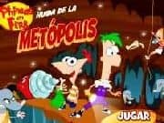 Juego Phineas y Ferb Huida de la MeTopolis Juego Phineas y Ferb Huida de la MeTopolis