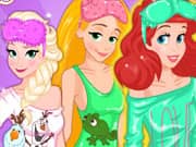 Juego Pijamada de las Princesas de Disney Juego Pijamada de las Princesas de Disney