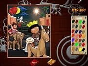 Juego Pinta a Dora y Diego Juego Pinta a Dora y Diego