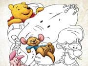 Juego Pintar y Colorear a Winnie Pooh Juego Pintar y Colorear a Winnie Pooh