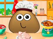 Juego Pou Cooking Lesson Juego Pou Cooking Lesson