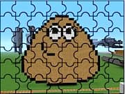 Juego Pou Minecraft Puzzle Juego Pou Minecraft Puzzle