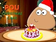Juego Pou Pastel de Navidad Juego Pou Pastel de Navidad