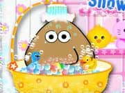 Juego Pou Takes A Shower Juego Pou Takes A Shower