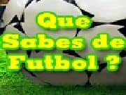 Juego Que Sabes de Futbol Juego Que Sabes de Futbol