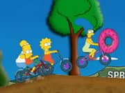 Juego Simpsons Bike Rally Juego Simpsons Bike Rally