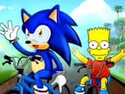 Juego Sonic vs Simpson Juego Sonic vs Simpson