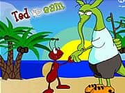 Juego Ted vs Sam Puesta de Sol Juego Ted vs Sam Puesta de Sol