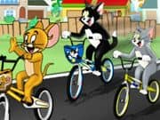 Juego Tom y Jerry Carrera en Bicicleta Juego Tom y Jerry Carrera en Bicicleta