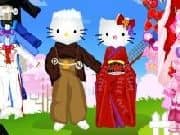 Juego Vestir a la familia Hello Kitty Juego Vestir a la familia Hello Kitty