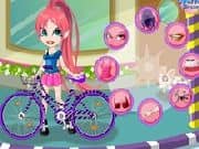 Juego Vestir a Vivian y su bicicleta Juego Vestir a Vivian y su bicicleta