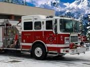Juego Winter Firefighters Truck Juego Winter Firefighters Truck